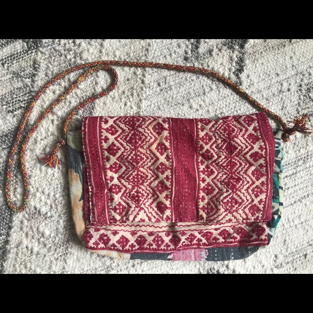 Bohemian fabric purse